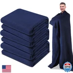 Preboun 3-PACK 60"X80" Military Wool Blend Camping Blanket First Aid Fire. Fixed Price $77.60.
