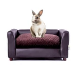 Keet Fluffy Deluxe Pet Bed Sofa Chocolate Small. Fixed Price $127.69.