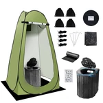G2 GO2GETHER Camping Toilet Kit Pop Up Privacy Tent X Large Portable Folding. Fixed Price $92.63.