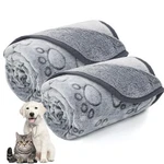 Lokoz 2 Pack Blanket For Small Medium Dogs, Soft Washable Fleece Pet Blan.... Fixed Price $22.71.