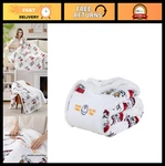 Berkshire Peanuts Sherpa Throw Blanket, 480GSM Warm Reversible Heavy. Fixed Price $59.99.