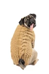Camel Alpaca Cable Knit Dog Sweater Chilly Hand Wool Xxs-xxxl Puppy. Fixed Price $37.99.