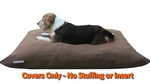 Heavy Duty Brown Denim Durable Washable Pet Dog Bed Cover 47"X29" Flat Style Diy. Fixed Price $22.74.