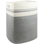 Casaphoria Woven Rope Laundry Hamper, Bin For Living Room, Storage Basket, Bl.... Fixed Price $39.36.
