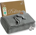 Dalisa 100% Organic Turkish Cotton Throw Blanket - Gots 50X60, Green. Fixed Price $95.14.
