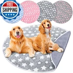 Hahafelt 4 Pcs Round Whelping Pee Pads Washable For Dogs Waterproof Pet Training. Fixed Price $71.24.