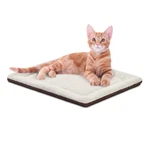 Self-warming Pet Pad Oatmeal/chocolate 21 X 17 Inches. Fixed Price $14.38.