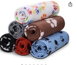 Comsmart Warm Paw Print Blanket/bed Cover For Dogs And Cats, 6 Pack Of 24X28. Fixed Price $24.99.