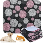 Kooltail Washable Pee Pads For Dogs, 2 Pack Super Absorbent Reusable Puppy Train. Fixed Price $39.12.