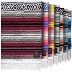 Mexican Blanket (authentic Handmade Falsa) Durable Lightweight Baja Indian. Fixed Price $35.23.