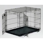 Midwest Life Stages Double Door Dog Crate Black 36 In X 24 27. Fixed Price $154.75.