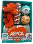Aspca 5 Pet Set 1 Rope, 2 Squeaky Balls, Cozy Plush Toy, Blanket. Fixed Price $29.99.