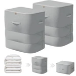 Comforter Storage Blanket Bags, 136L Large Capacity 3-LAYER Ultra.... Fixed Price $42.76.