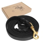 6FT Heavy Duty Leather Leash Braided Training Lead For Large Medium Dogs Pro. Fixed Price $19.37.