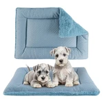 Vetasac Reversible Washable Dog Crate Mat 18X13, Soft Kennel Pad Blue. Fixed Price $20.08.