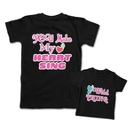 Mommy And Me Outfits Wild Thing Singing Bird You Make Heart Love Music. Fixed Price $29.99.