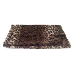 The Dog Squad Medium Minkie Binkie Blanket Dark Brown Leopard. Fixed Price $45.00.