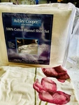 Ashley Cooper Home Collection King Sheet Set Cream Floral.. Fixed Price $31.50.