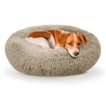 Barker & Meow Precious Tails Super Lux Faux Fur Dog Bed In Taupe 28EDTM. Fixed Price $19.99.