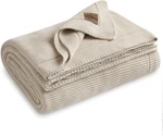 Organic Dalisa Turkish Cotton Throw Blanket 50X60IN Earth Ivory 40. Fixed Price $35.90.