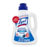 Lysol Laundry Sanitizer Detergent Additive, Crisp Linen Scent, Jumbo Size 90 Oz. Fixed Price $18.16.