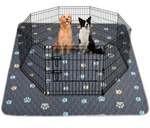 Aitmexcn Washable Puppy Dog Pee Pad, 100% 48*48''-2PCS, Colour Paws. Fixed Price $56.79.