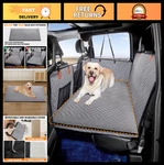 Dog Car Seat Extender Mat For Pets, Waterproof Back Cover & Bed, Gray. Fixed Price $80.99.