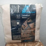 New Vintage Fieldcrest Twin Size Woven Blanket Satin Trim White Cream 66"X90". Fixed Price $75.00.