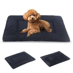Bvagss Reversible Dog Crate Pad, Memory Foam Pet Bed Mat, Soft Warm Machine W.... Fixed Price $20.23.