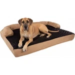 Orthopedic Memory Foam Bed Jumbo Tan Black 51X35.5X9 Petmaker 80-PET4000. Fixed Price $39.99.