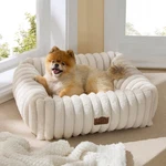 Bedsure Comfyfleece Cute Dog For Small 25.0"L X 21.0"W 7.0"TH, Cream. Fixed Price $56.79.
