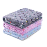 3PACK Blankets Super Soft Cute Dot Pattern Pet Flannel Throw For Dog Cat. Fixed Price $10.33.