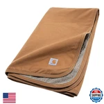 Carhartt Firm Duck Sherpa-lined Throw Blanket, Reversible Pet. Fixed Price $118.63.