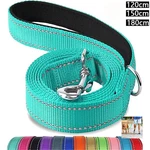 5FT Heavy Duty Reflective Dog Leash With Soft Padded Handle For Safety Training. Fixed Price $6.29.