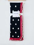100% Cotton Usa Throw Blanket 50X70 Stars Patriotic 4TH Of July Reversible. Fixed Price $74.99.