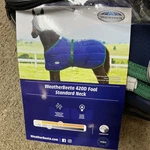 Weatherbeeta 420D Growing Foal Blanket (navy/hunter). Fixed Price $49.99.