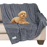 Petami Waterproof Dog Blanket, Leakproof Puppy Large (40X60), Gray. Fixed Price $40.76.