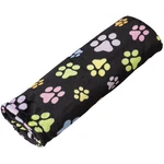 Ethical/spot Snuggler Blanket Rainbow Pawprints Black 30X40. Fixed Price $18.75.