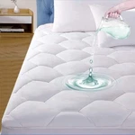 Twin Xl Waterproof Mattress Pad Cover With Filling, Soft. Fixed Price $27.99.