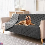 Fuguitex Reversible Waterproof Dog Blanket - Leakproof Washable Pet Cover 52"X82. Fixed Price $39.04.