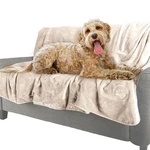 Petmaker Dog - 80X100IN Reversible Sherpa Throw Blankets Fo.... Fixed Price $78.28.