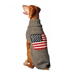Chilly Dog American Flag Sweater (medium) (pack Of 1) Grey. Fixed Price $39.50.