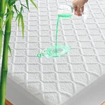 Unilibra Queen Size Waterproof Mattress Protector, 3D Air Rayon Made From Ba.... Fixed Price $39.79.