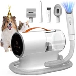 12000PA Pet Dog Grooming Vaccum Kit 5-IN-1 With 2L Dust Box Low Noise 4.9FT Hose. Fixed Price $48.99.