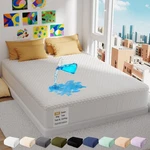 Ohgeni 100% Waterproof Mattress Protector,full Size Soft Pad,pet Hai.... Fixed Price $54.40.