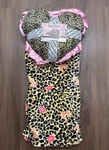 Juicy Couture 2 Pack Leopard/cheetah Plush Throw Blanket & Pillow Set. Fixed Price $69.99.