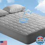 Elegear Queen Cooling Mattress Pad For Hot Sleepers, Waterproof Cold. Fixed Price $64.99.