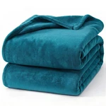Hansleep Fleece Queen Blanket For Bed Teal, (90X90INCHES),. Fixed Price $35.99.