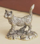 Cat Statue Antique Victorian Hello Gold Lustre Vintage Pussy Kitty Kitten Uk. Fixed Price $21.46.