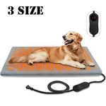 Pet Heating Pad Adjustable Temperature & Waterproof Heated Mat For Dogs Cats. Fixed Price $27.99.